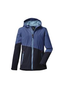 Killtec , Outdoorjacke »KOS 206 GRLS JCKT« , blau , 128 , Funktionsjacke mit regulierbarer Kapuze