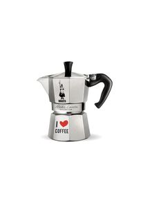 Espressokocher »I love Coffee« , silberfarben , Bialetti
