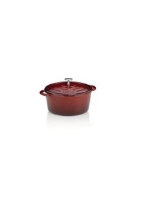 Bräter »Calido 24 cm«, Eisenguss , rot , Kela
