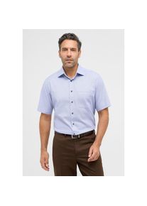Eterna , Kurzarmhemd »MODERN FIT«, NON IRON (bügelfrei) , blau , Passform laut Hersteller: Modern Fit