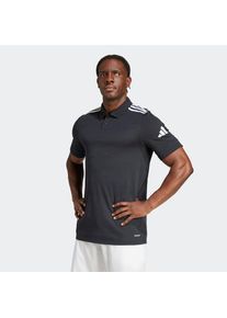 adidas Performance , Damen , Poloshirt »SQ25 C POLO« , schwarz-weiss , Ein Poloshirt aus Baumwollmix für Fans des schönsten Sports der Welt.