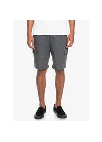 Quiksilver , Cargoshorts »Belted 20"« , grau , Stoff: Mischgewebe aus Baumwolle und...