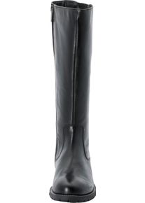 sheego Witt Damen Weitschaftstiefel, schwarz, Gr&ouml;&szlig;e 39, 100% Leder