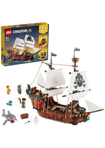 Lego , Konstruktionsspielsteine »Piratenschiff (31109), Creator 3in1«, (1264 St.), Made in Europe , bunt