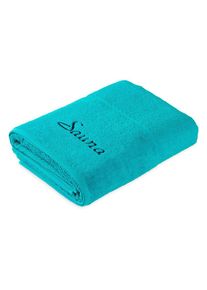 Saunatuch »Pearl 80 x 200 cm«, (1 St.) , blau , Frottana