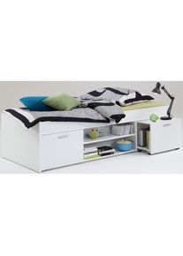 Funktionsbett , weiss , FMD