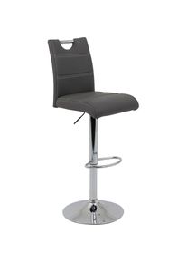 Hela , Barhocker »Miranda II H«, (Set, 2 St.) , grau , Barhocker - 360 ° drehbar