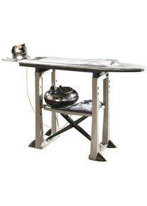 Bügelbrett »Trend« Bügelfläche 113 cmx40 cm hochwertiger Kunststoff, Made in Italy , grau , Bischof Bama
