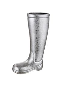 Schirmständer »Schirmständer Stiefel«, (1 St.) , silberfarben , Casablanca by Gilde