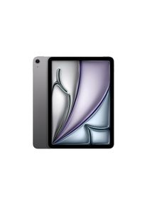 Apple , iPad Air 6. Gen. (2024) M2, 11 Zoll, Space Grau , grau , Bis zu 10 Stunden Surfen im Web mit WLAN, Video- oder Musikwiedergabe
