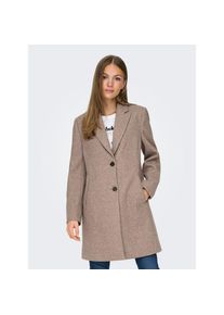 Jacqueline de Yong Jdy, Unisex, JDY Kurzmantel »JDYECHO LIFE COAT OTW NOOS«, nature detail:melange, M, Mantel von JDY