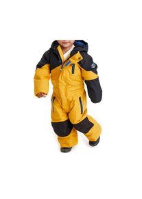 Killtec , Skianzug »Kesley Mini«, Skioverall, wind- und wasserdicht, innen warmes Fleece , gelb , 98/104 , Skioverall mit Kapuze für die Kleinsten