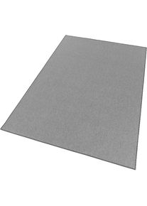 Teppich »Casual« rechteckig 4 mm Höhe Kurzflor, Unifarben, Weich, Wohnzimmer, Schlafzimmer, Esszimmer, Flur , grau , HANSE Home , Obermaterial:...