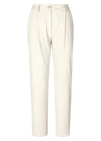 Gardeur - Bundfalten-Hose, beige, Gr. 42, Kunstfaser