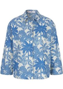 Peter Hahn - Bluse mit 3/4-Arm, weiss, Gr. 38, Baumwolle