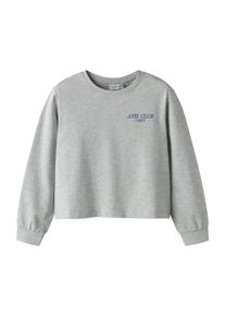 name it Sweatshirt 'NKFVANITA' M&auml;dchen Gr&ouml;&szlig;e 134/140 navy / grau