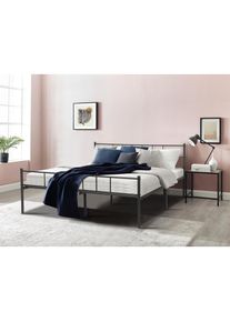 Inosign Metallbett »Amrum Bett Bettgestell Bettrahmen Einzelbett Doppelbett Stahlbett«, (2m Länge und in 4 Breiten wählbar - 90, 140, 160, 180 cm),...