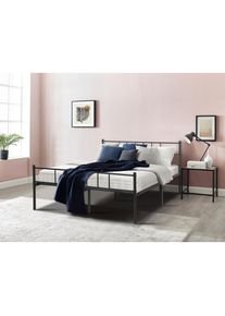 Inosign Metallbett »Amrum Bett Bettgestell Bettrahmen Einzelbett Doppelbett Stahlbett«, (2m Länge und in 4 Breiten wählbar - 90, 140, 160, 180 cm),...