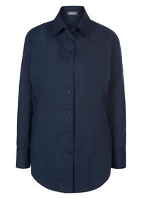 Basler - Long-Bluse, blau, Gr. 48, Baumwolle