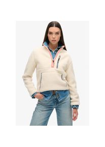 Superdry , Fleecepullover »OUTDOOR HALF ZIP FLEECE« , beige , XXL , Outdoor Fleeceshirt von Superdry
