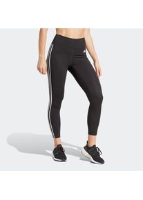 adidas Performance , Trainingstights »TRAIN ESSENTIALS 3-STREIFEN HIGH-WAISTED«, (1 tlg.), (atmungsaktiv, schnell trocknend) , schwarz , S ,...