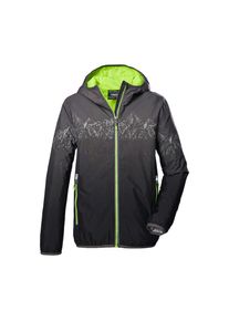 Killtec , Outdoorjacke »KOS 277 BYS JCKT« , grau , 140 , Funktionsjacke für Jungen mit Kapuze
