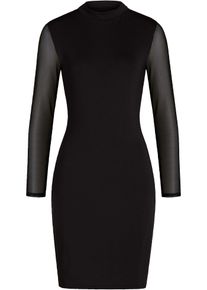 Kleid mit Reißverschluss in schwarz, Grösse 36/38 (S), bonprix