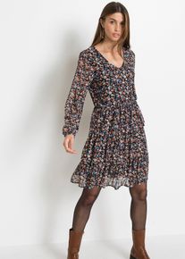 Minikleid aus Mesh in schwarz, Gr&ouml;sse 48/50 (XL), bonprix