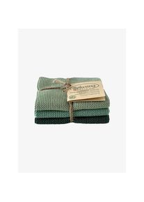 Solwang Lot de 3 lavettes lierre