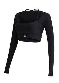 YEAZ Funktionsshirt 'Club Level' Damen, schwarz, Gr&ouml;&szlig;e M