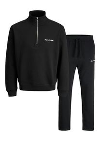Jack & Jones JACK & JONES Jogginganzug 'JORNorrebro' Herren, schwarz, Gr&ouml;&szlig;e S