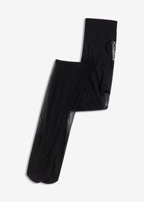 Strumpfhose in Strapsstrumpfoptik 30 DEN in schwarz, Grösse 36/38 (S), bonprix