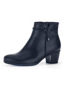 Gabor , Stiefelette, Trichterabsatz, Ankleboots mit Hovercraft Luftkammer-Laufsohle , blau , Elegante Stiefelette mit Gabor Best Fitting Fitting