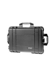 Struct, STRUCT Werkzeugkoffer &raquo;mit Schaumstoffeinlage, 42.9 l&laquo;, schwarz, Kunststoff, Rasterschaumstoff in der Bodenschale, Noppenschaum im Deckel