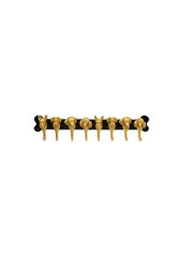 Garderobenleiste »Dog Family 69 cm x 15,5 cm« , schwarz , KARE Design