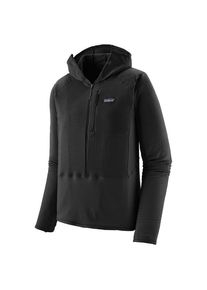 Patagonia - R1 P/O Hoody - Fleecepullover Gr XS schwarz