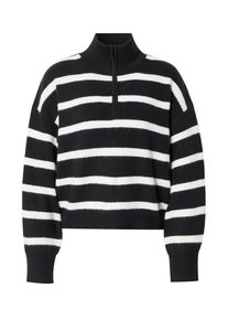 French Connection Pullover 'VHARI' Damen Gr&ouml;&szlig;e L schwarz / wei&szlig;