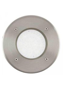 Eglo Leuchten Eglo LAMEDO Bodeneinbauleuchte LED Edelstahl, 1-flammig