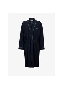 BOSS Robe de chambre bleu fonce