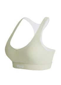 YEAZ, Femmes Soutien-gorge de sport 'Celeb', vert pastel / argent