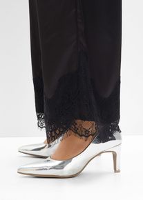 Pumps in silber, Grösse 40, bonprix