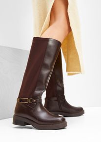 Weitschaftstiefel in braun, Gr&ouml;sse 36, bonprix