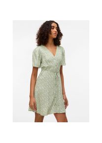 Véro Moda Vero Moda , Minikleid »VMALBA SS SHORT DRESS WVN NOOS«, Sommerkleid , Regular Fit Passform, die locker sitzt und kleine Problemzonen kaschiert