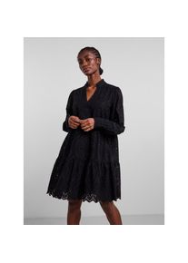 Y.A.S , Blusenkleid »YASHOLI LS DRESS S. NOOS« Sommerkleid , schwarz , Reine Baumwolle: Hautfreundlich und atmungsaktiv für optimalen Tragekomfort