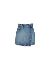 Calvin Klein Jeans, Unisex, Jeansrock &raquo;DENIM MINI WRAP SKIRT&laquo; Figurbetont, cold springs, 27, Rock von Calvin Klein Jeans Womanswear