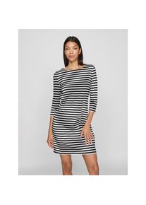 Vila , Jerseykleid »VININNY 3/4 O-NECK DRESS/LC« Sommerkleid , schwarz-weiss , Elastisches Material sorgt für optimalen Tragekomfort und...