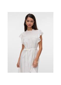 Véro Moda Vero Moda , Minikleid »VMTRINE SL SHORT LACE DRESS WVN GA NOOS«, Sommerkleid , weiss , Kurzes Kleid von Vero Moda