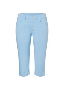 MAC , Caprihose »Capri-Summer-Clean«, Sommerhose Kniebedeckend mit kleinem Schlitz am Saum , blau , Capri-Summer-Clean von MAC