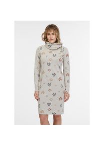 Ragwear, Unisex, Minikleid &raquo;CHLOENETTE&laquo; Sommerkleid, ecru, M (38), N-Gr, Vegan, von PETA verifiziertes Shirtkleid von Ragwear