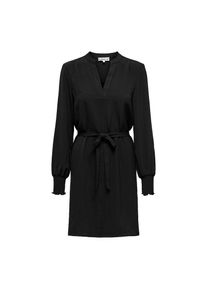 Only, Unisex, Only Minikleid &raquo;ONLMETTE LIFE V-NECK SMOCK DRESS WVN&laquo; Sommerkleid, schwarz, XS (34), N-Gr, Kurzes Kleid von Only